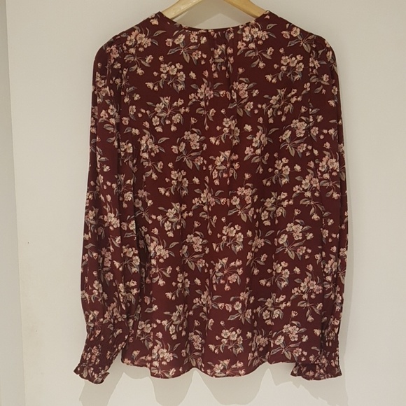 Rebecca Taylor "tilda" silk floral top - Picture 3 of 7